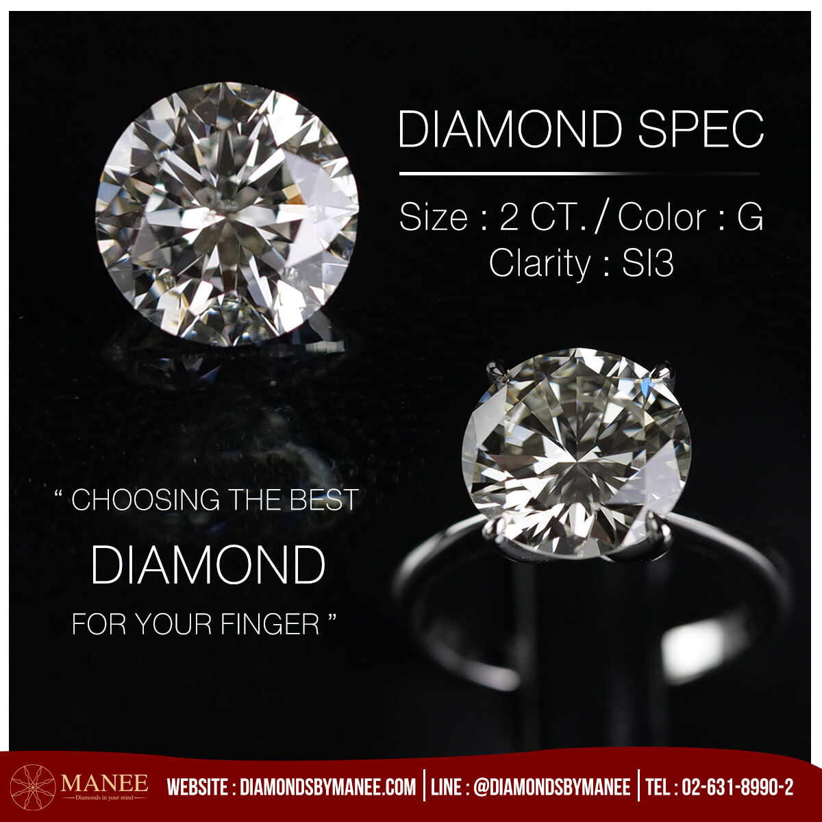 Diamond wholesaler in Thailand | Buy Diamonds | ร้านเพชร