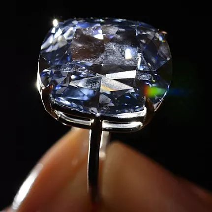 Once in a Blue Moon Diamond Ring